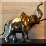 D22. Brass elephant. 